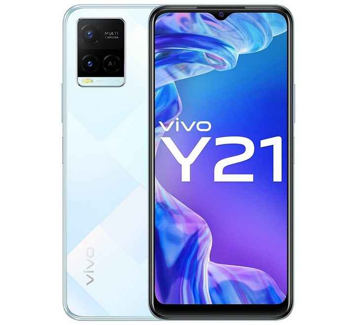 Vivo Y21 (4 GB RAM 128 GB ROM Diamond Glow) (Y21 DIMOND GLOW)